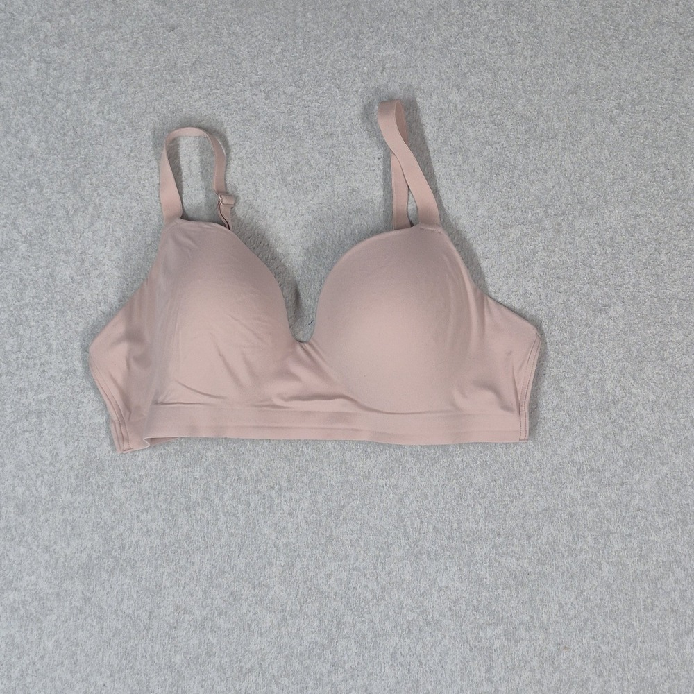 Soma Women Bra 38C Pink Enbliss Wireless T Shirt Lightly Lined READ